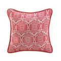 Jute Red Pillow